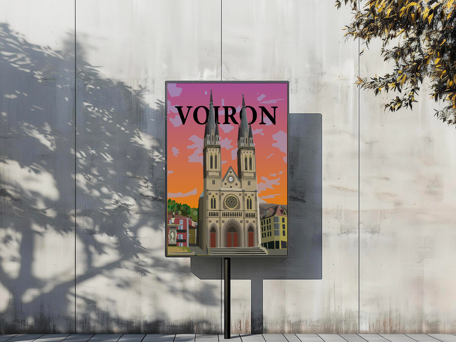 Affiche de ma ville de naissance